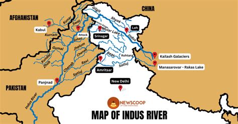 Indus River System: Map, Dams and Tributaries .